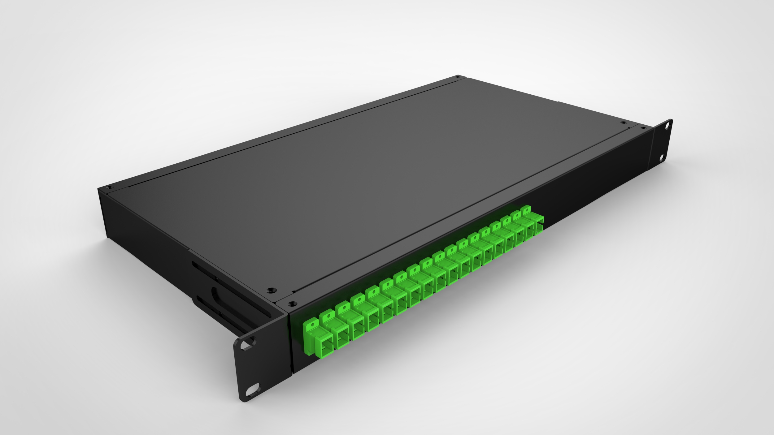 24Ways SC Simplex Sliding Patch Panel